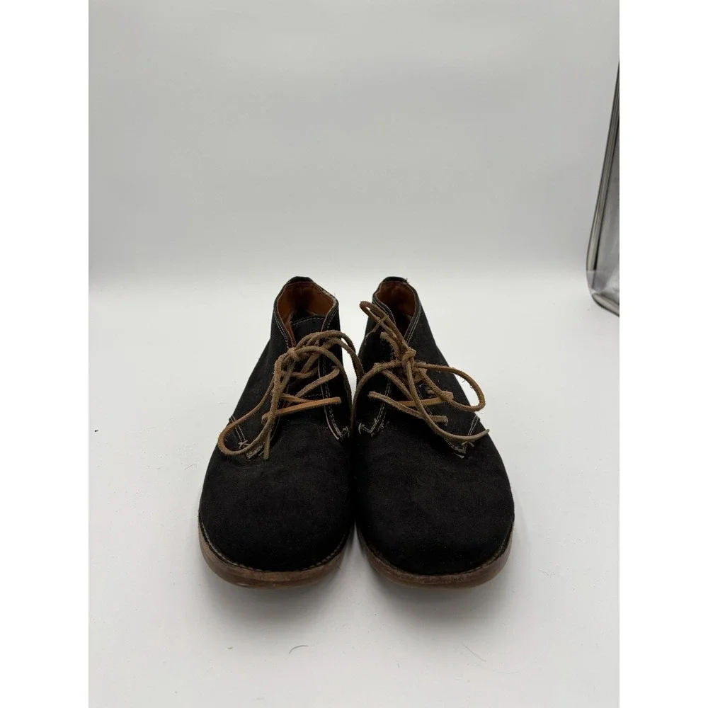 Aldo Boots Sz 44 M Dark Brown Almond Toe Chukka Leather Men